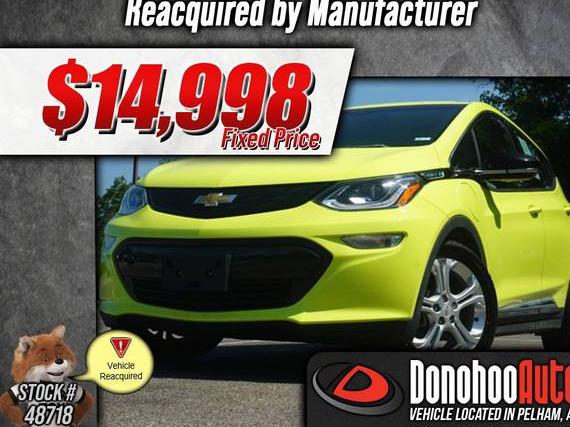 CHEVROLET BOLT EV 2019 1G1FY6S04K4148014 image